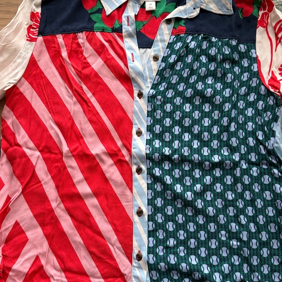 🆕 Anthropologie The Paz buttondown shirt - Picture 5 of 10